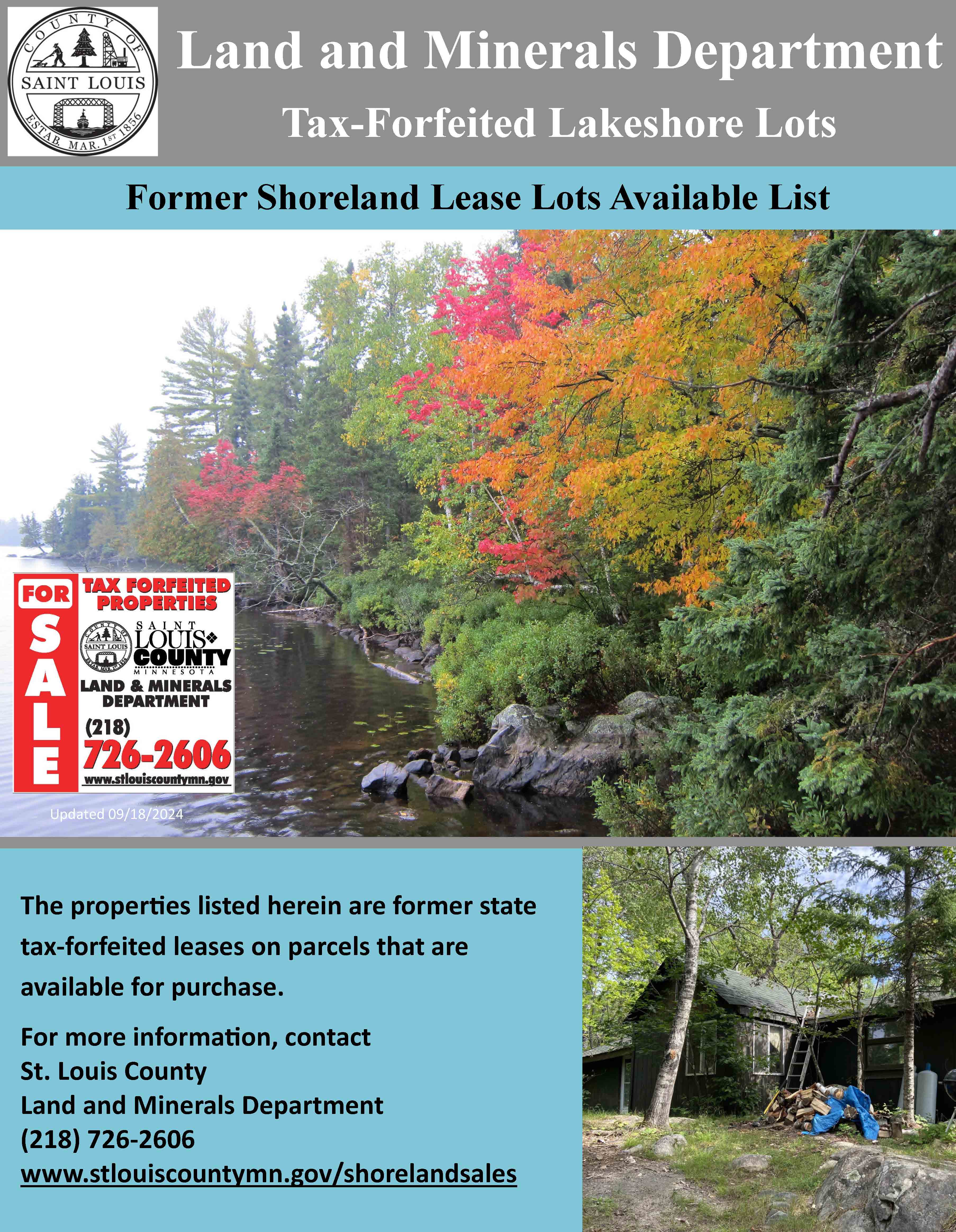 Opens pdf of the Former Shoreland Lease Lot Available Book