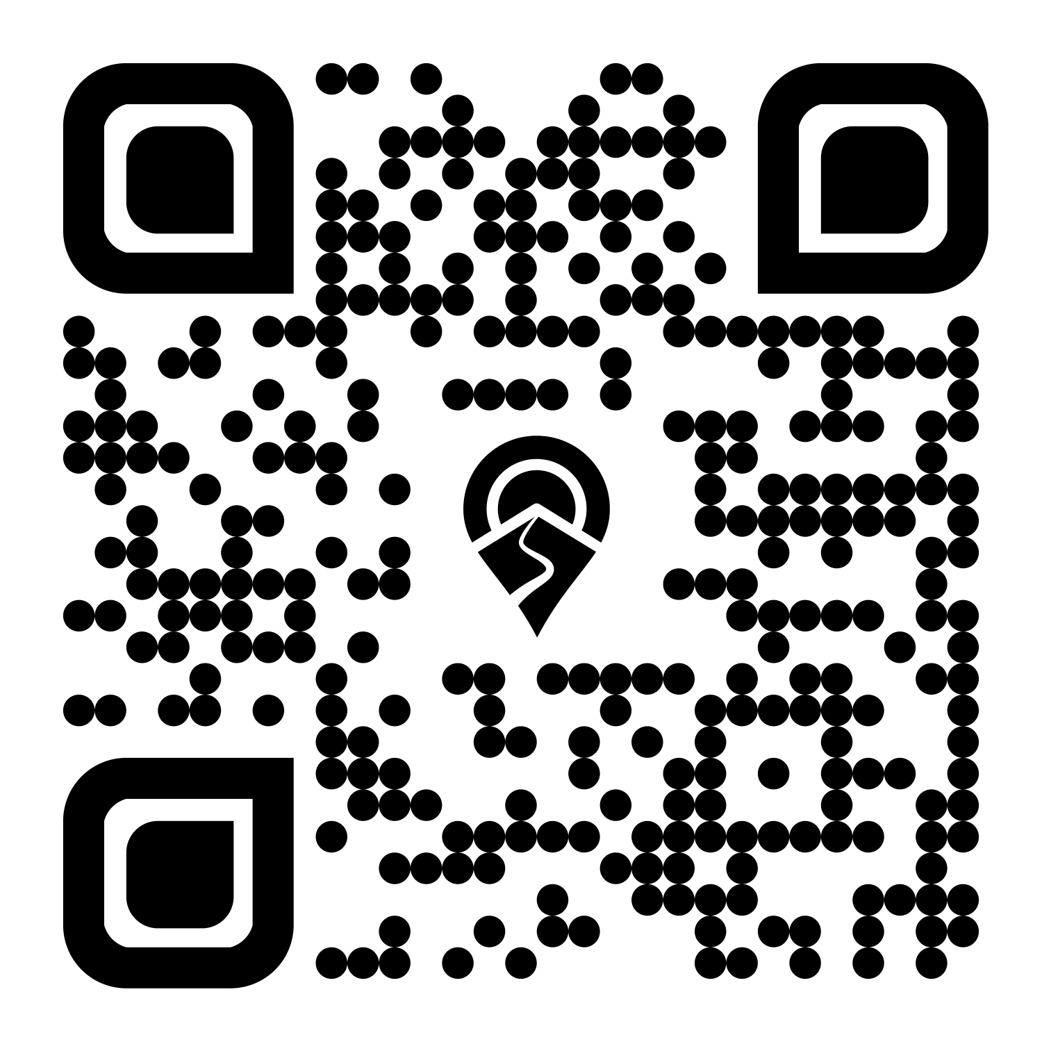 South Half Map QR Code